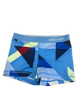 Nike Pro White Performance Compression Shorts